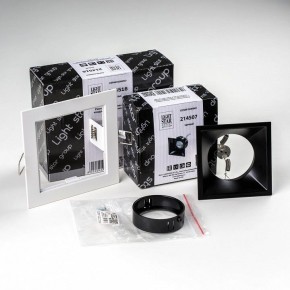 Встраиваемый светильник Lightstar Domino D51607BMOD в Стрежевом - strezevoi.ok-mebel.com | фото 3