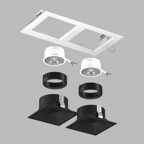 Встраиваемый светильник Lightstar Domino D5260707BMOD в Стрежевом - strezevoi.ok-mebel.com | фото 3