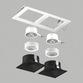 Встраиваемый светильник Lightstar Domino D5260707WMOD в Стрежевом - strezevoi.ok-mebel.com | фото 3