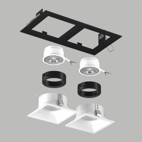 Встраиваемый светильник Lightstar Domino D5270606BMOD в Стрежевом - strezevoi.ok-mebel.com | фото 3