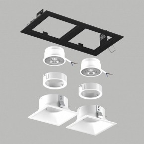 Встраиваемый светильник Lightstar Domino D5270606WMOD в Стрежевом - strezevoi.ok-mebel.com | фото 3