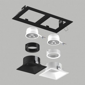 Встраиваемый светильник Lightstar Domino D5270607WBMOD в Стрежевом - strezevoi.ok-mebel.com | фото 3