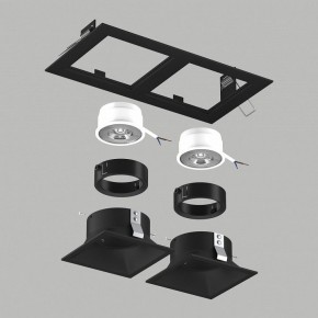 Встраиваемый светильник Lightstar Domino D5270707BMOD в Стрежевом - strezevoi.ok-mebel.com | фото 3