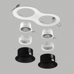 Встраиваемый светильник Lightstar Domino D6260707WMOD в Стрежевом - strezevoi.ok-mebel.com | фото 2