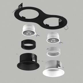 Встраиваемый светильник Lightstar Domino D6270607WBMOD в Стрежевом - strezevoi.ok-mebel.com | фото 3