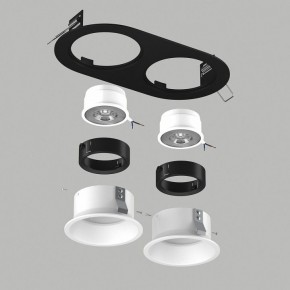 Встраиваемый светильник Lightstar Domino D6570606BMOD в Стрежевом - strezevoi.ok-mebel.com | фото 3