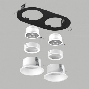Встраиваемый светильник Lightstar Domino D6570606WMOD в Стрежевом - strezevoi.ok-mebel.com | фото 3