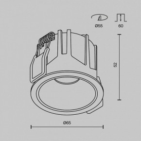 Встраиваемый светильник Maytoni Alfa LED DL043-01-10W3K-RD-W-1 в Стрежевом - strezevoi.ok-mebel.com | фото 10