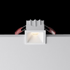 Встраиваемый светильник Maytoni Alfa LED DL043-01-10W3K-SQ-W-1 в Стрежевом - strezevoi.ok-mebel.com | фото 5
