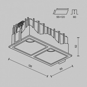 Встраиваемый светильник Maytoni Alfa LED DL043-02-10W3K-SQ-W-1 в Стрежевом - strezevoi.ok-mebel.com | фото 10