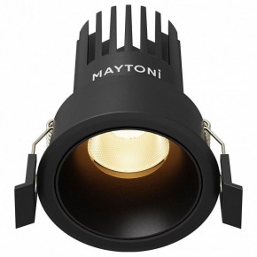 Встраиваемый светильник Maytoni Dip DL115-10W-2.7K-B в Стрежевом - strezevoi.ok-mebel.com | фото