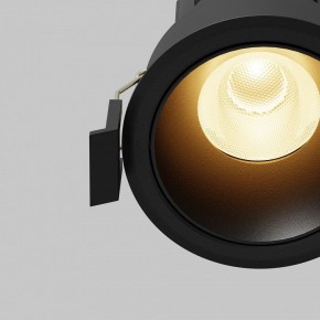 Встраиваемый светильник Maytoni Dip DL115-10W-2.7K-B в Стрежевом - strezevoi.ok-mebel.com | фото 10