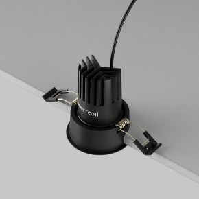 Встраиваемый светильник Maytoni Dip DL115-10W-4K-B в Стрежевом - strezevoi.ok-mebel.com | фото 5