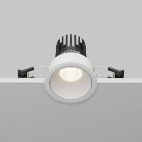 Встраиваемый светильник Maytoni Dip DL115-10W-4K-W в Стрежевом - strezevoi.ok-mebel.com | фото 5