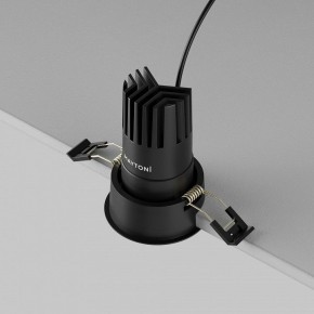Встраиваемый светильник Maytoni Dip DL116-10W-4K-B в Стрежевом - strezevoi.ok-mebel.com | фото 6