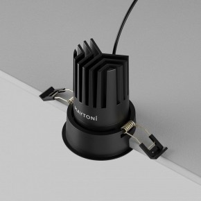Встраиваемый светильник Maytoni Dip DL117-15W-2.7K-B в Стрежевом - strezevoi.ok-mebel.com | фото 11