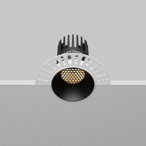 Встраиваемый светильник Maytoni Dip DL119-10W-2.7K-TRS-B в Стрежевом - strezevoi.ok-mebel.com | фото 7