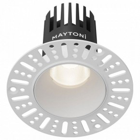 Встраиваемый светильник Maytoni Dip DL119-10W-4K-TRS-W в Стрежевом - strezevoi.ok-mebel.com | фото