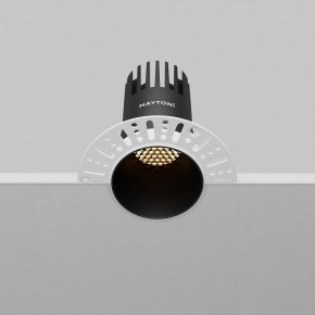 Встраиваемый светильник Maytoni Dip DL120-10W-2.7K-TRS-B в Стрежевом - strezevoi.ok-mebel.com | фото 7