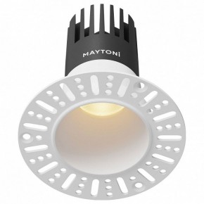 Встраиваемый светильник Maytoni Dip DL120-10W-2.7K-TRS-W в Стрежевом - strezevoi.ok-mebel.com | фото