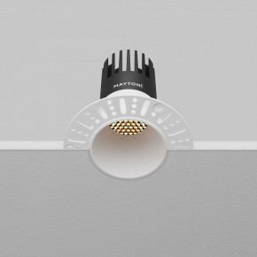 Встраиваемый светильник Maytoni Dip DL120-10W-2.7K-TRS-W в Стрежевом - strezevoi.ok-mebel.com | фото 8