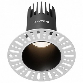 Встраиваемый светильник Maytoni Dip DL120-10W-4K-TRS-B в Стрежевом - strezevoi.ok-mebel.com | фото