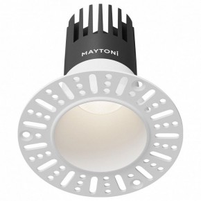 Встраиваемый светильник Maytoni Dip DL120-10W-4K-TRS-W в Стрежевом - strezevoi.ok-mebel.com | фото