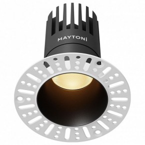 Встраиваемый светильник Maytoni Dip DL122-15W-2.7K-TRS-B в Стрежевом - strezevoi.ok-mebel.com | фото