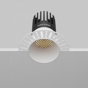 Встраиваемый светильник Maytoni Dip DL122-15W-2.7K-TRS-W в Стрежевом - strezevoi.ok-mebel.com | фото 7