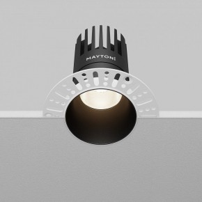 Встраиваемый светильник Maytoni Dip DL122-15W-4K-TRS-B в Стрежевом - strezevoi.ok-mebel.com | фото 4