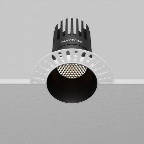 Встраиваемый светильник Maytoni Dip DL122-15W-4K-TRS-B в Стрежевом - strezevoi.ok-mebel.com | фото 6