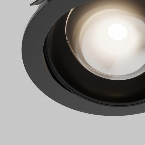 Встраиваемый светильник Maytoni Lens DL105-12W4K-B в Стрежевом - strezevoi.ok-mebel.com | фото 8