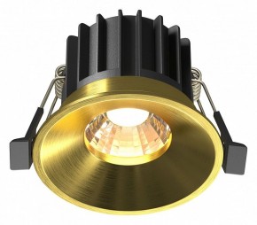 Встраиваемый светильник Maytoni Round DL058-12W3K-BS в Стрежевом - strezevoi.ok-mebel.com | фото