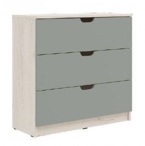 ЮНИОР-4 Комод 3 ящика (Шарли Бриз) в Стрежевом - strezevoi.ok-mebel.com | фото