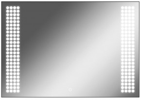 Зеркало Cosmo 100 black с подсветкой Sansa (SC1047Z) в Стрежевом - strezevoi.ok-mebel.com | фото